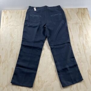 Vintage Blue Pants Mens 37x30 Chino Straight Leg Workwear Twill